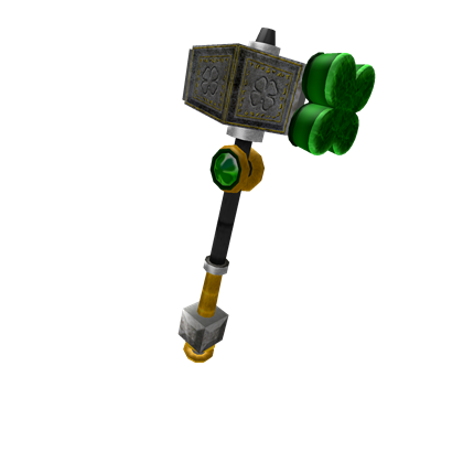 Lucky Clover Hammer Roblox Wiki Fandom - hammer badge roblox name