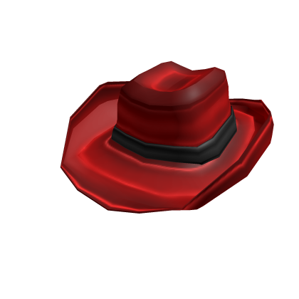 Bandites S Red Cowboy Hat Roblox Wiki Fandom - roblox red bandana hat