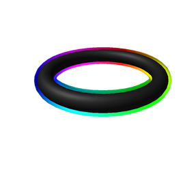 Cartoony Rainbow Halo
