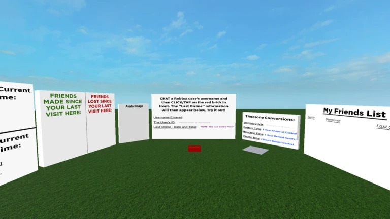 Check a User's Last Online Information [+ More!] - Roblox