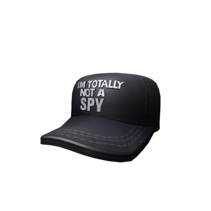 Totally Not A Spy Roblox Wiki Fandom - i'm a spy cap roblox id
