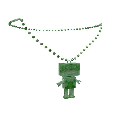 Catalog Jade Robot Charm Necklace Roblox Wikia Fandom - free necklace roblox