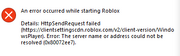 O no roblox