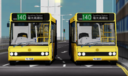 晴城特快（現新快運）曾派出Optare Solo行走140線，屬雙重特見