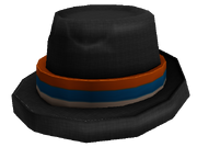 Straw Fedora Orange