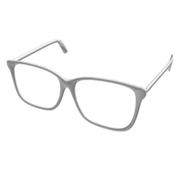 White reading glasses best sale