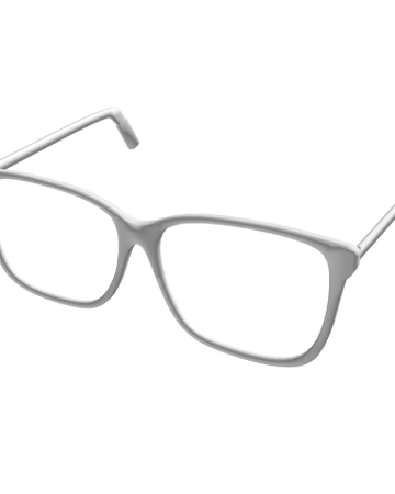 White Reading Glasses Roblox Wiki Fandom - white glasses roblox