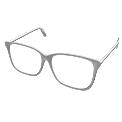 White Reading Glasses Roblox Wiki Fandom - white reading glasses roblox id