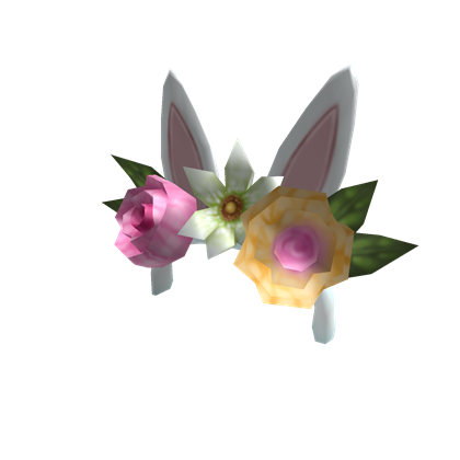 Catalog Spring Bunny Headband Roblox Wikia Fandom - cutest bunny ears in pink roblox