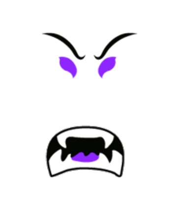 Catalog Poisonous Beast Mode Roblox Wikia Fandom - roblox purple guy face texture