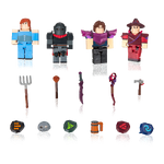 Roblox ROB0306 Dominus Dudes Four Figure Pack [Includes Exclusive Virtual  Item] – TopToy