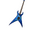 Blaring Blue Electric Guitar