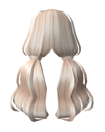 Catalog Dream Girl Low Pigtails Blonde Roblox Wikia Fandom - blonde hair codes for girls on roblox