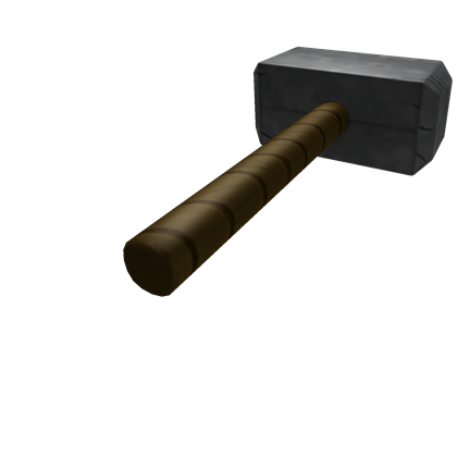 Stone Hammer Roblox Wiki Fandom - roblox sledge hammer gear code