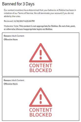 Content Block Roblox Wiki Fandom - block roblox chat