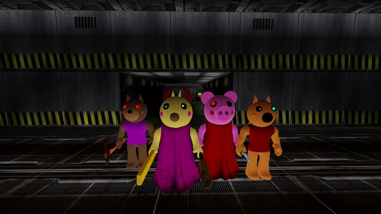 Random Meme Group Survive The Piggy In Area 51 Roblox Wikia Fandom - doggy piggy roblox costume