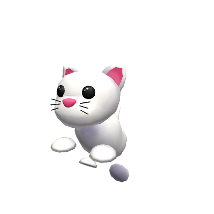 Adopt Me White Kitty Roblox Wiki Fandom - adopt me roblox pet cat