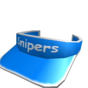 Blue Snipers Visor Roblox Wiki Fandom - roblox blue snipers visor