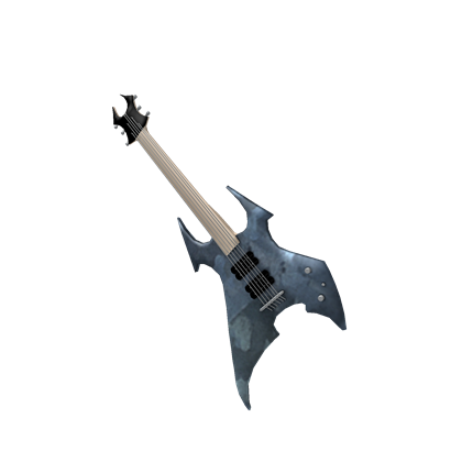 Bluesteel Metal Guitar Roblox Wiki Fandom - guitar roblox gear