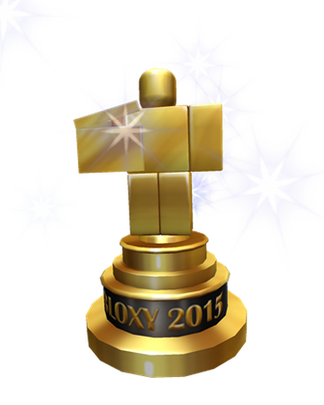 Bloxy 2015 Roblox Wiki Fandom - roblox how to get all bloxys awards