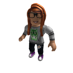 Modern ROBLOX Guest - 1 - Female with Hair