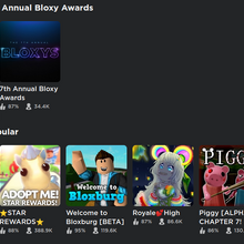 7th Annual Bloxy Awards Roblox Wikia Fandom - how to get the 2011 roblox website theme in 2019 host your