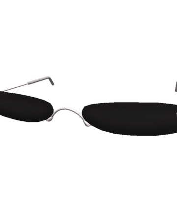Black Retro No Frame Sunglasses Roblox Wiki Fandom - roblox glasses