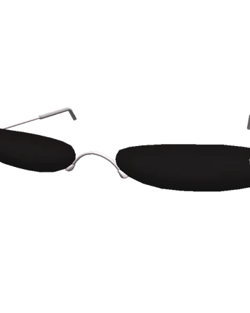 Catalog Black Retro No Frame Sunglasses Roblox Wikia Fandom