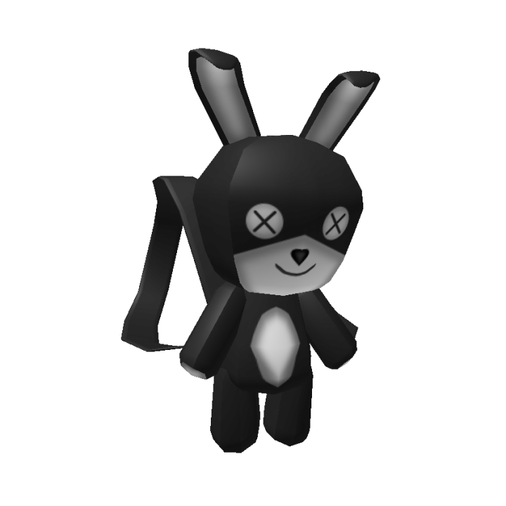 Gothic Bunny Backpack Roblox Wiki Fandom - bunny face roblox