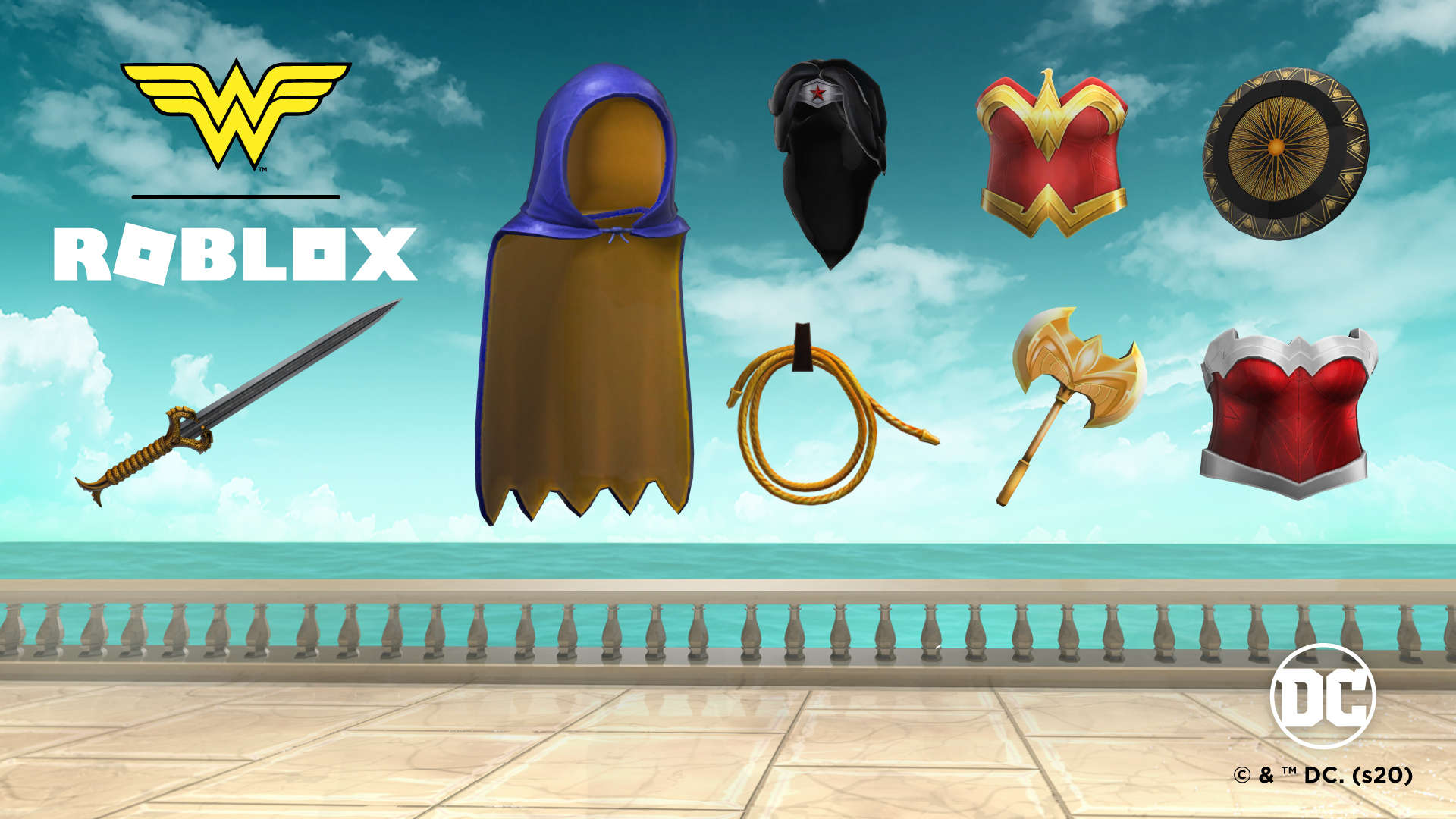 Wonder Woman The Themyscira Experience Roblox Wikia Fandom - roblox on twitter its time to rock out with this epic