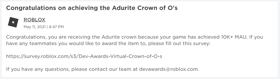 Adurite Crown Of O S Roblox Wiki Fandom - https survey roblox com
