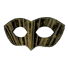 BFC Gold Brushed Mask