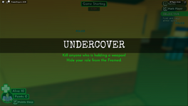 Undercover