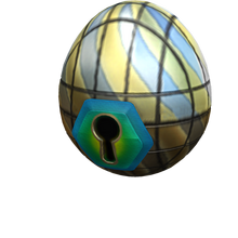 Stained Glass Egg (Keyhole)