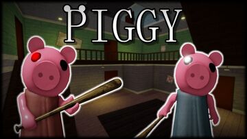 JOGUEI PIGGY NO ROBLOX VESTIDA DE PIGGY (PENSARAM QUE EU ERA A VERDADEIRA)  