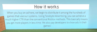 Terabyte Services Roblox Wikia Fandom - roblox how to make robux off of terabyte