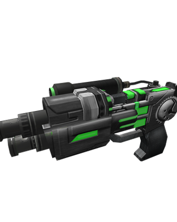 Double Fire Laser Gun Roblox Wiki Fandom - roblox rail gun gear code