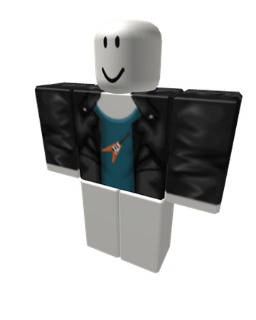 Catalog Guitar Tee With Black Jacket Roblox Wikia Fandom - yo cheap leather jacket 1 tix or 1 robux man roblox