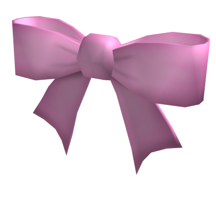Catalog Lovely Pink Bow Roblox Wikia Fandom - purple bow tiepng roblox