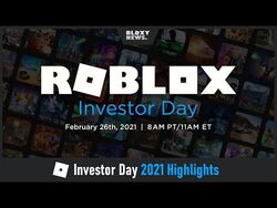 Investor Day 21 Roblox Wiki Fandom