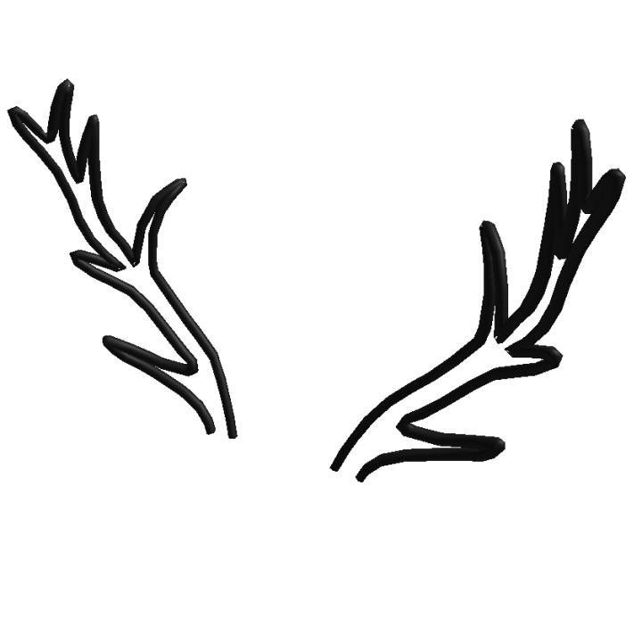 Doodle Antlers Roblox Wiki Fandom - black antlers roblox