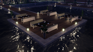 Poolside dining