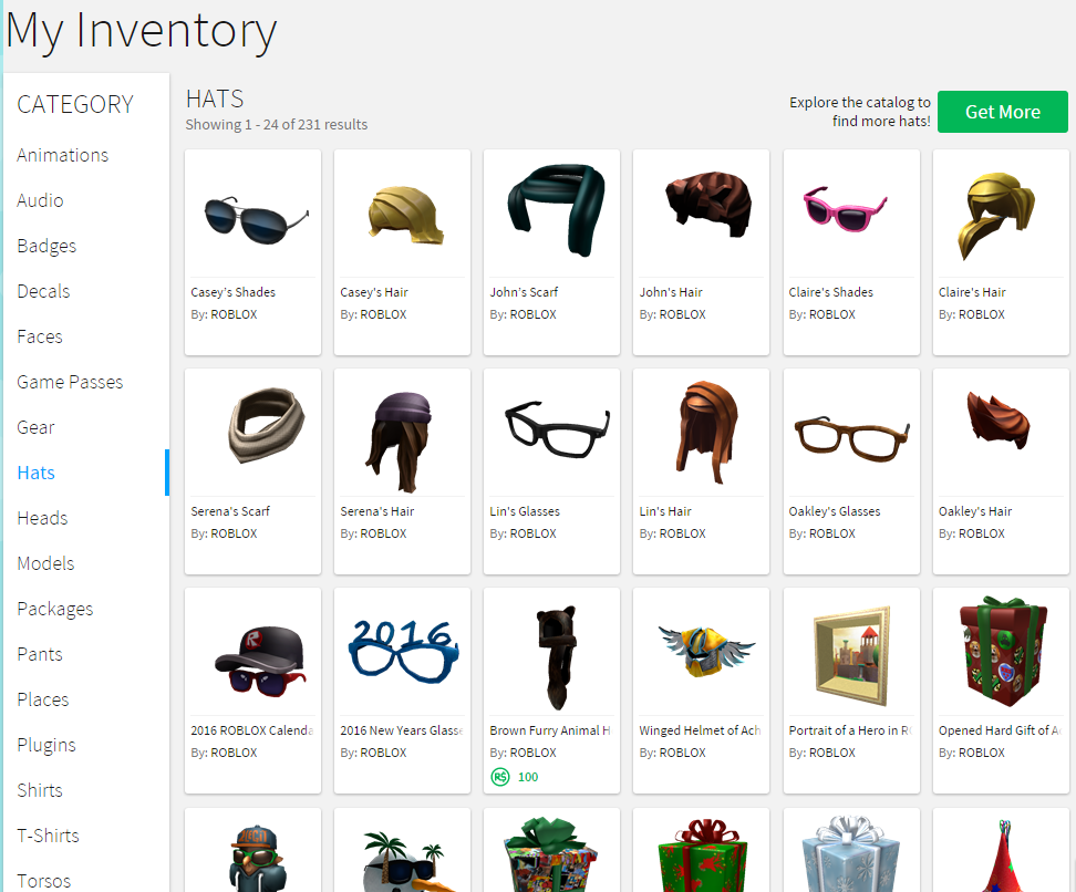 Инвентарь роблокс. Инвентарь в РОБЛОКСЕ. Roblox Inventory. Инвентарь вещей в РОБЛОКС.