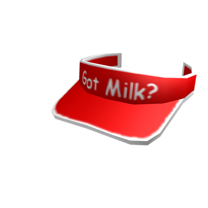 Got Milk Visor Roblox Wiki Fandom - roblox milk cosplay pants