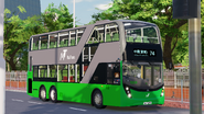 74綫用車ADL Enviro500 MMC（5550/XA7653）駛經南風路