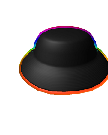 Catalog Cartoony Rainbow Hat Roblox Wikia Fandom - black and orange bat hat roblox