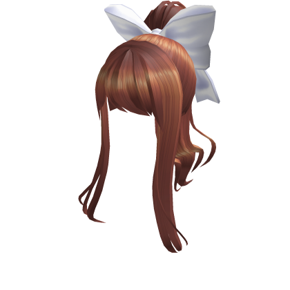 Catalog Brown Charming Ponytail Roblox Wikia Fandom - free hair on roblox not model