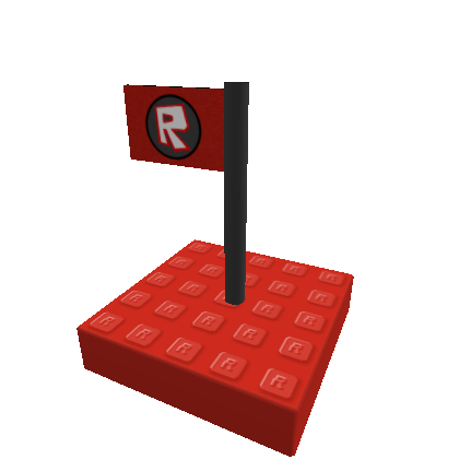 The New Roblox Icon In 3d - Red Flag Png,Roblox Icon Png - free transparent png images
