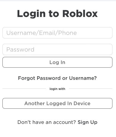 Quick login, Roblox Wiki