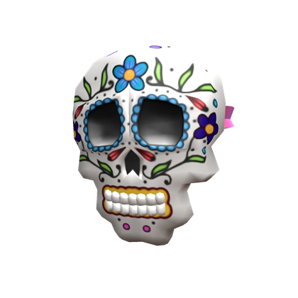 Catalog Catrin Dia De Muertos Mask Roblox Wikia Fandom - yellow face mask roblox